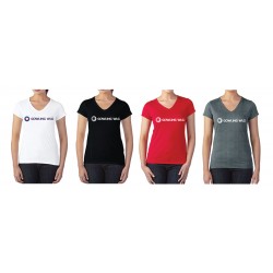 Ladies' V-Neck Tech T-Shirt